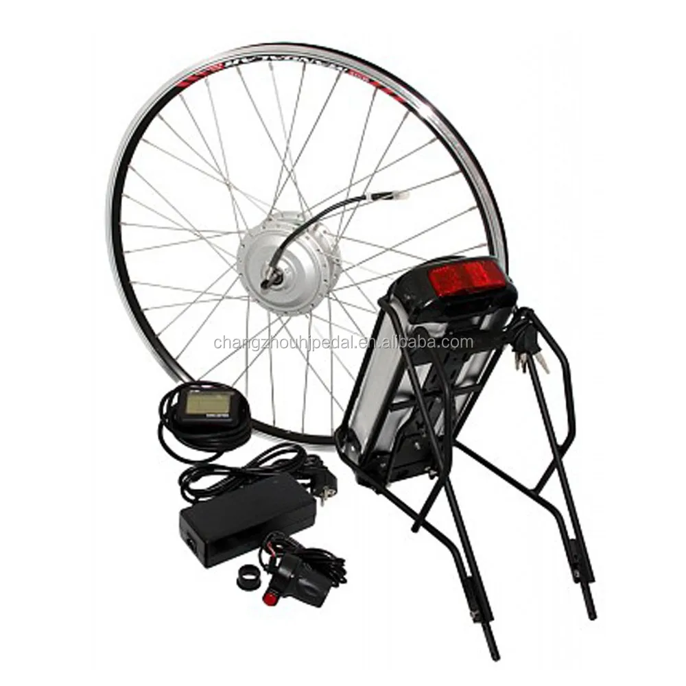 250w 36v Front Hub Motor Electric Bicycle Kits With Down Tube Battery