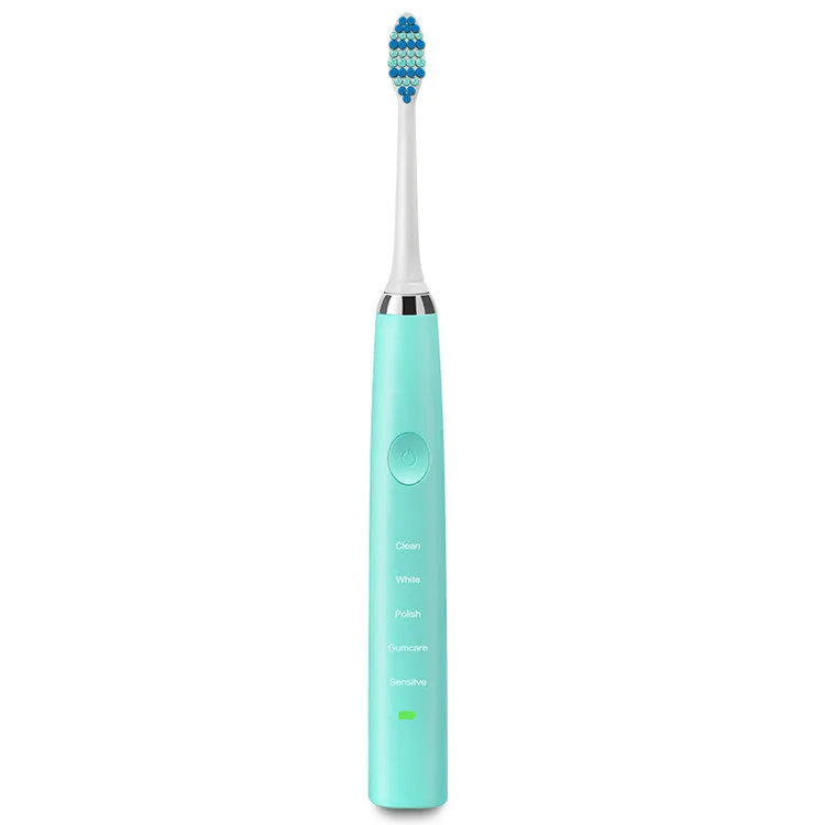China Wholesale Environmental Ultrasonic Sonic Silicone Electric Toothbrush