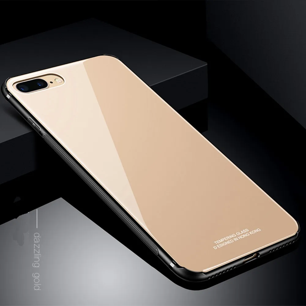 High Quality Luxury Mobile Cell Phone Mirror Tempered Glass Case