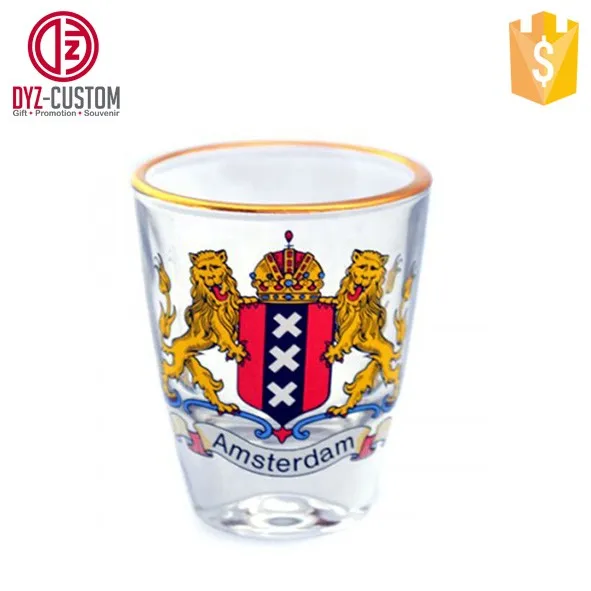 Collectible Souvenir Shot Glass Full Printing London Souvenir Shot
