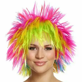 neon wig