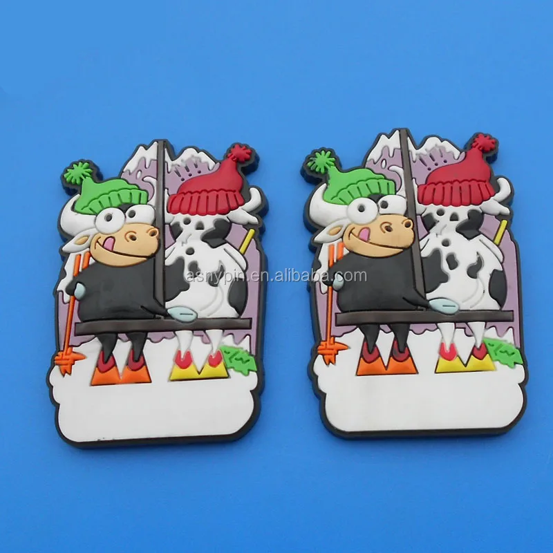 cow fridge magnet