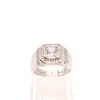 Foreign trade boom wedding ring real love proposal diamond ring open ring