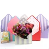 Hot sale colorful envelope shape flower box & display box for flower packing