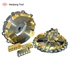 Gleason type spiral bevel gear cutters and blades and bodies Roughing cutter Finishing cutter