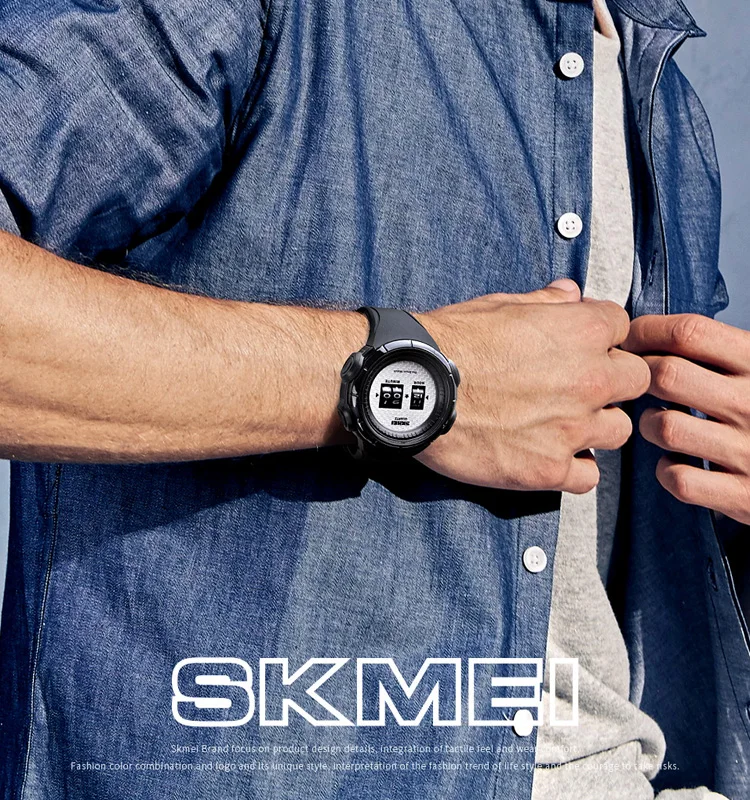 Skmei 1487 Drum Watch Guangdong Watches Big Mens Watches Big Wrists