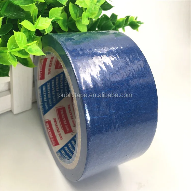 Cheap Custom Printed Automotive Masking Tape With Blue Color Buy