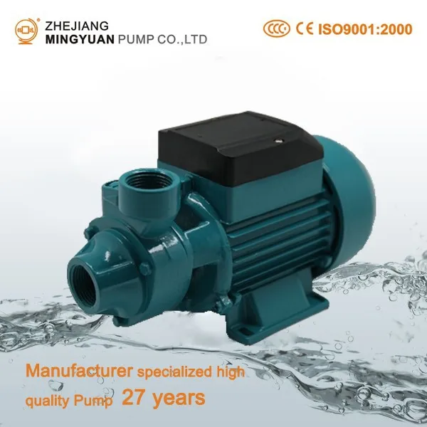 electric water pump motor specification