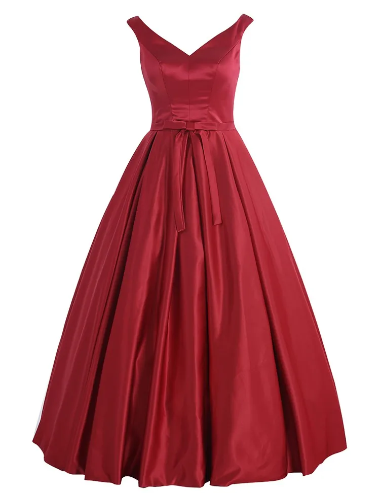 red gowns for womens