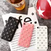 3D Stars Rivet PC Hard Case Imitation Leather Funky Mobile Phone Case for iPhone 7