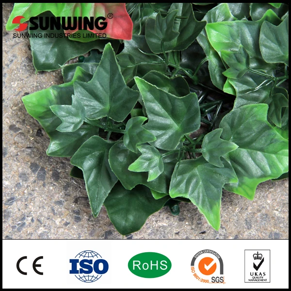 Sunwing nouvelles idées artificielle pvc feuille jardin clôture ... Idées Pvc clôture