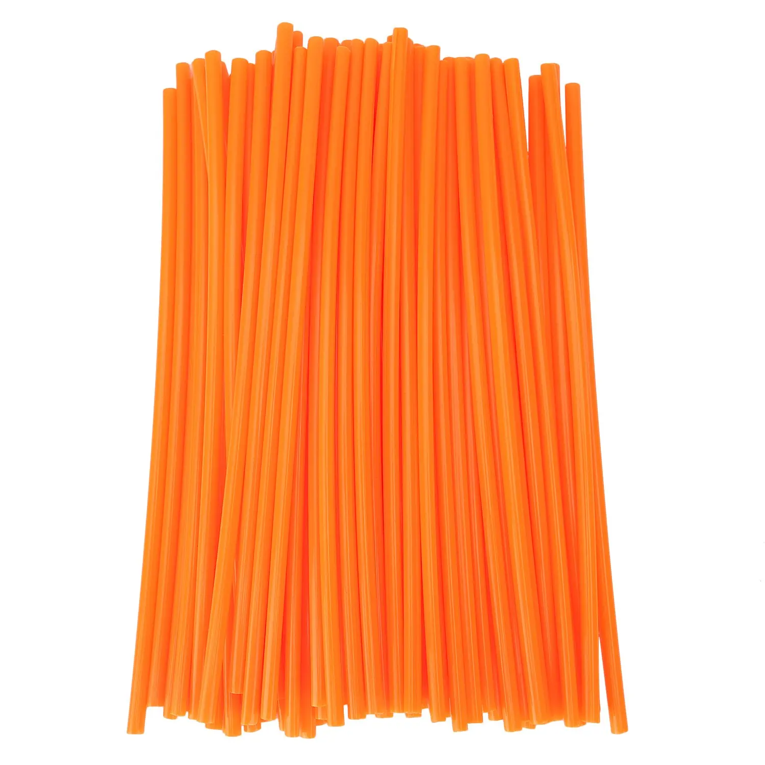 72pcs/lot Spoke Skins Covers,ECLEAR Universal Motocross Dirt Bike MX Enduro Off Road Wheel Rim Spoke Wraps Shrouds Skins Covers - Orange