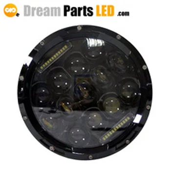 12v high intensity 7 inch led headlight for jk wrangler,automatic motorcycle