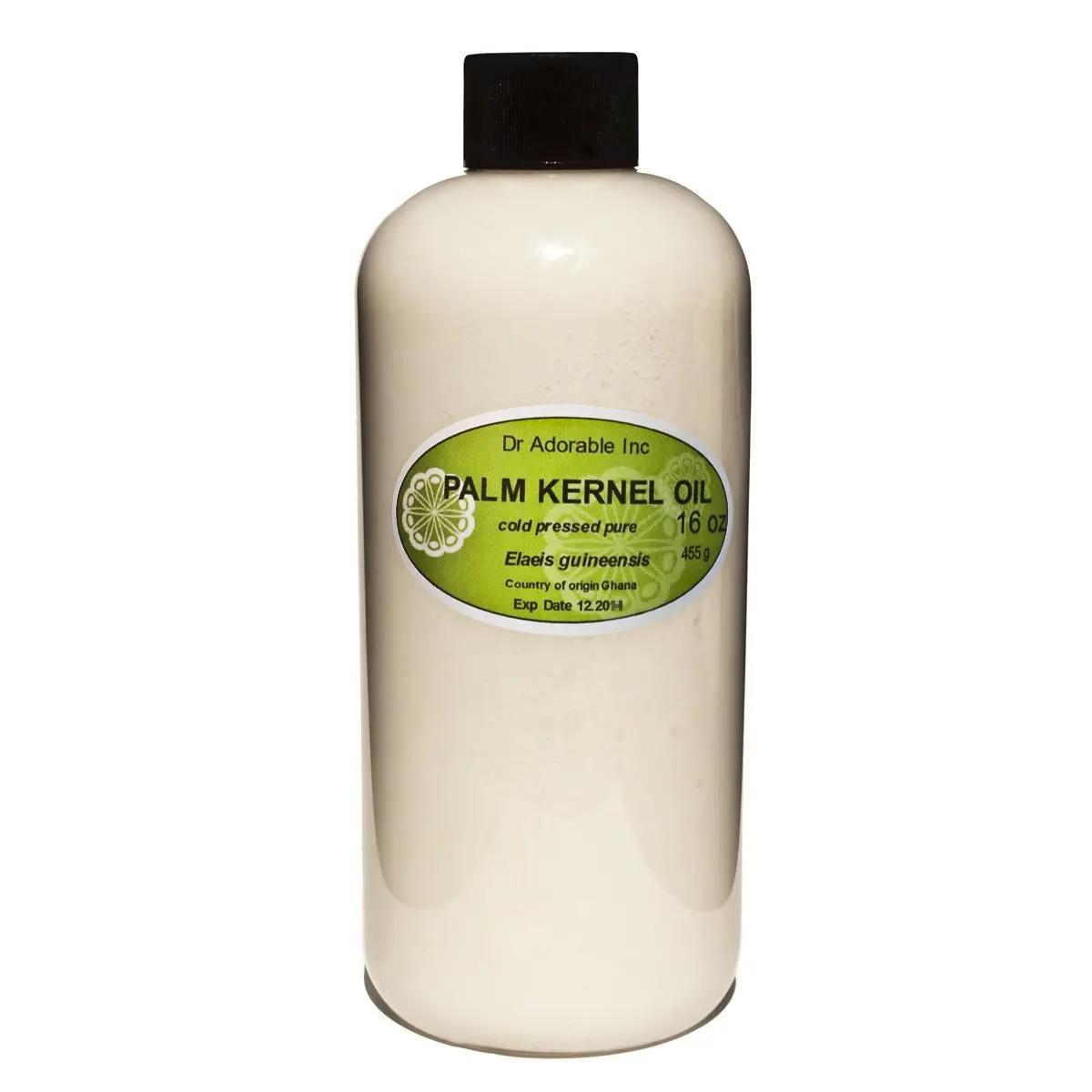 16 Oz / 1 Pint Palm Kernel Oil Pure Cold Pressed Pure & Organic