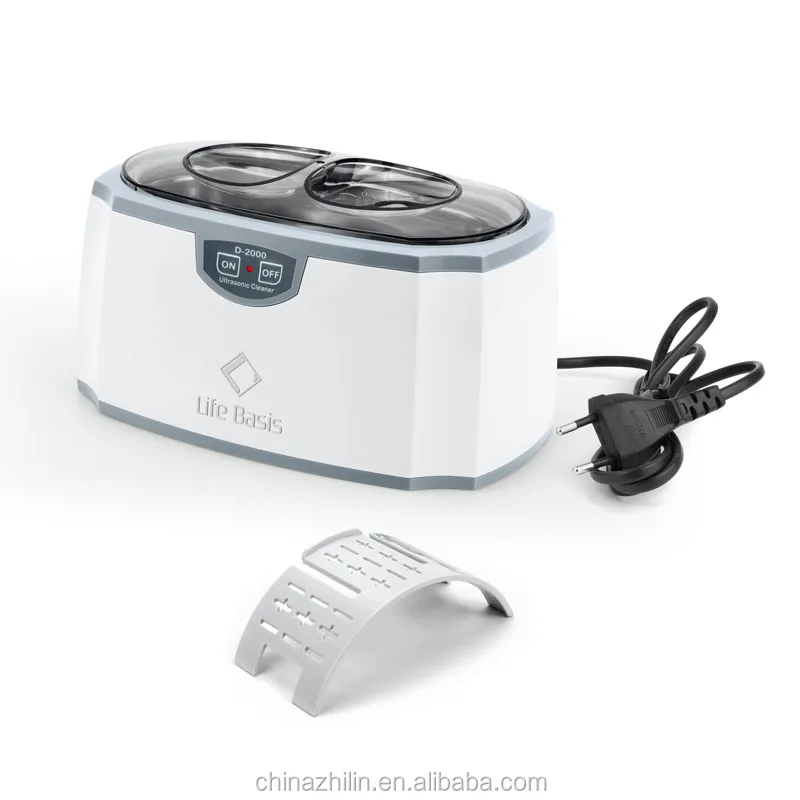 D-2000 420ml Household portable dental jewelry ultrasonic cleaner