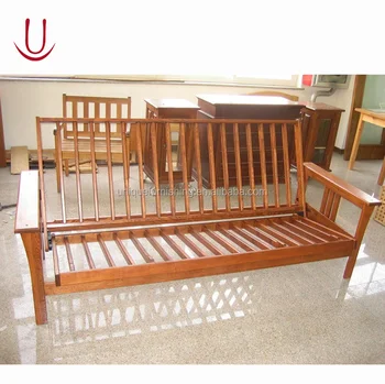 Wooden Futon Frame Sofa Bed For Living Room Furniture Wooden Futon Frame Sofa Bed For Living Room Furniture