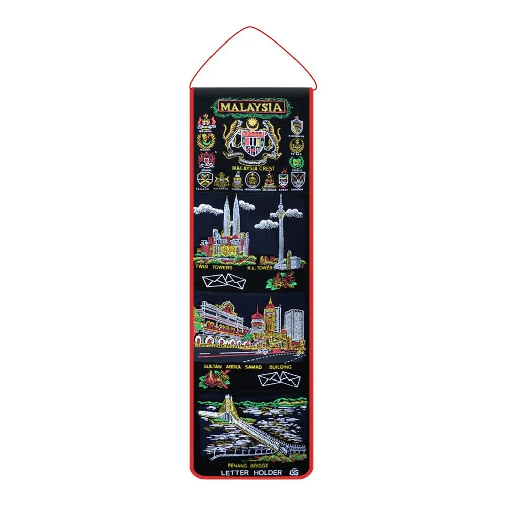 
Hanging malaysia Souvenir Letters Bills Misc Holder 