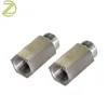 Aluminum Hexagon threaded rod extender threaded rod coupling sleeve extension nut 6mm coupling nut with anodized
