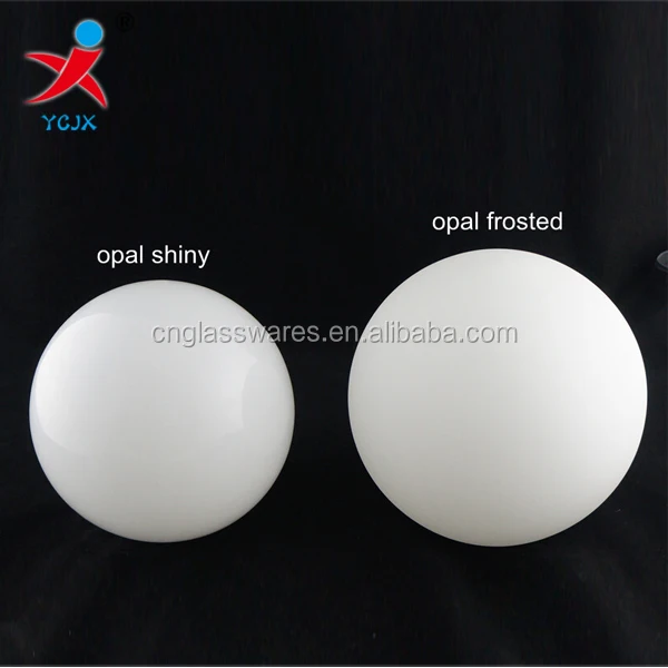 10cm Frosted Opal White Glass Globe/glass Ball Lamp Shade - Buy Frosted ...