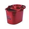 factory price plastic wringer mop pails with handle