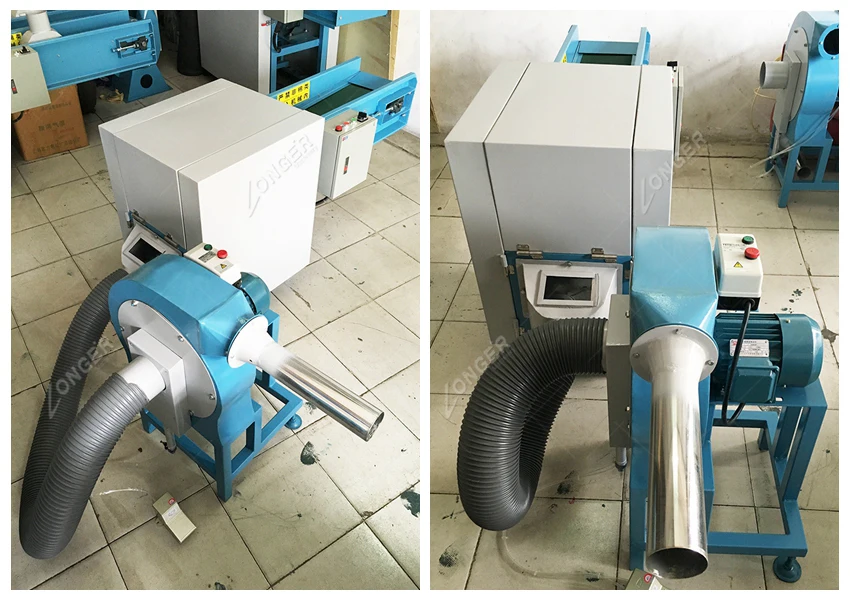 Automatic Cotton Pillow Pressing Stuffing Compressing Making Machine Production Line Fiber