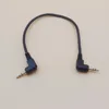 High quality 2.5mm stereo plug right angle to 2.5mm TRS jack audio cable