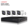 Competitive price hdmi outdoor bullet cctv camera 4 ch home security camera system ahd dvr