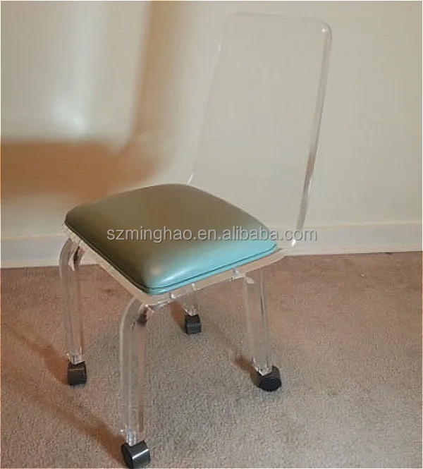 Modern Acrylic Rocking Office Chair Plexi Chair Buy Acrylic