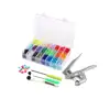 24colors Snap Button 360pcs T5 Snap Button Plastic with Snaps Pliers and Organizer Storage Containers 12.5mm