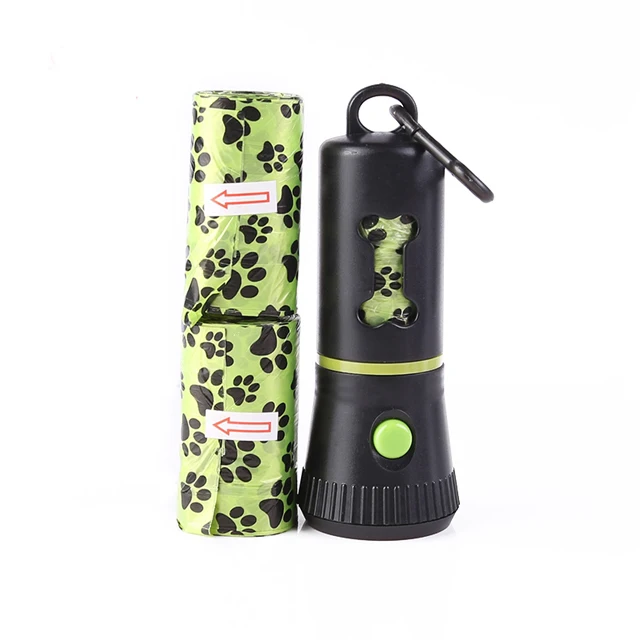 New Design Pet Poop Bag Dispenser With Led Light Buy Pet Poop Bag