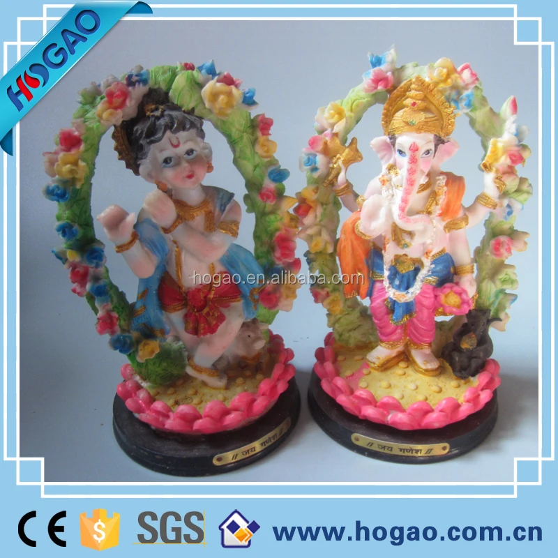 Miniature Resin Indian Hindu Deities Figurine For Diwali Decoration