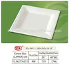 Squraed Shaped Microwave And Freezer Safe Dinner Plate
