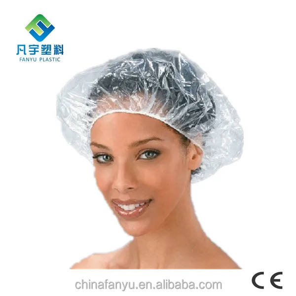 Hdpe Transparent Shower Cap Disposable Shower Cap Buy Plastic Shower