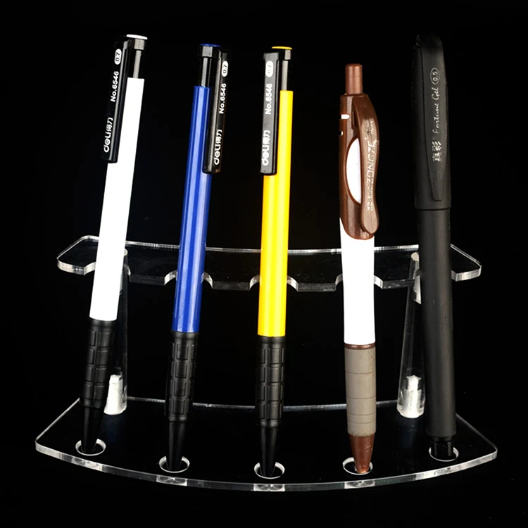 Clear Acrylic Pen Holder Acrylic Pen Display Stand Price Buy Desktop