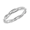 Handmade Crown of Thorn Weave Wire Braid Silver Plated Band Ring