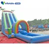 Long design sea beach Inflatable slide, giant Inflatable slide with water pool for water amusement park equipment