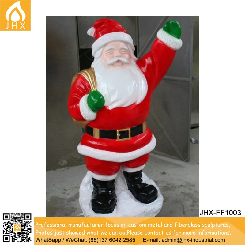 Life Size Santa Claus Fiberglass Christmas Decoration 2017 (2).jpg