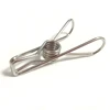 Spring Metal Clip SUS304 60mm Length Stainless Steel Clothes Pegs