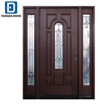 Fangda classique arc haut ventilation portes d'entr&eacute;e en fiber de verre