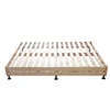 knock down packing hotel bed base good quality pine wood bed frame
