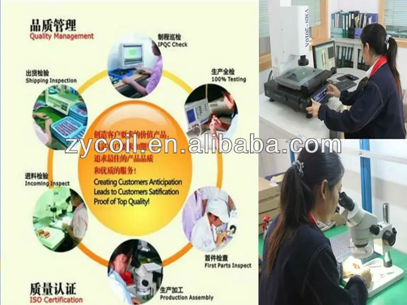 Electromagnet miniature coil for toys manufacturer