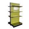 High Quality Metal perforated Supermarket Shelf or Display Rack with hooks