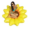 190cm Sun Flower Inflatable Pool Float Giant Swim Ring For Women Water Toys Huge Adult Beach Lounger Mattress Floating Raft Row
