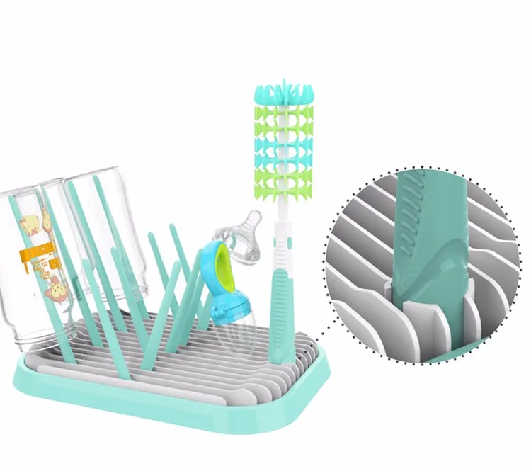 Oem Bpa Free Plastic Storage Holders & Racks Foldable Baby Bottle