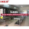 INEO Successful Mekong Kingdom Restaurant Project in Laos