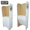 Custom Cardboard Voting Polling Booth For Election Activities