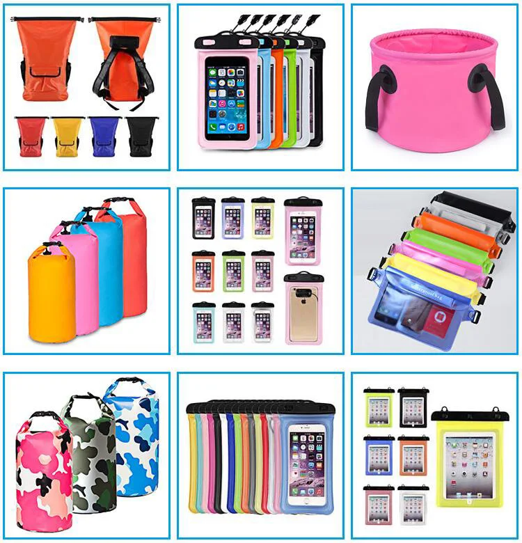 Amazon Hot Selling Waterproof Pouch Phone Case Bag; Outdoor Protect Cash, Credit Cards, Keys Smartphones Waterproof Pouch Bag