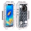 Presales PULUZ 40m Transparent Waterproof Diving Housing 130ft Photo Video Taking Underwater Cover Case for Huawei Mate 20 Pro