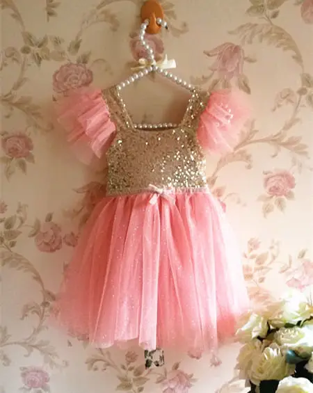 2016 New Cute Kids font b Children b font t Lace font b Dress b font