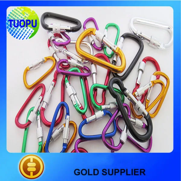 Custom Aluminum Carabiner Wire Gate,Carabiner Hook Wire Gate,Wire Gate